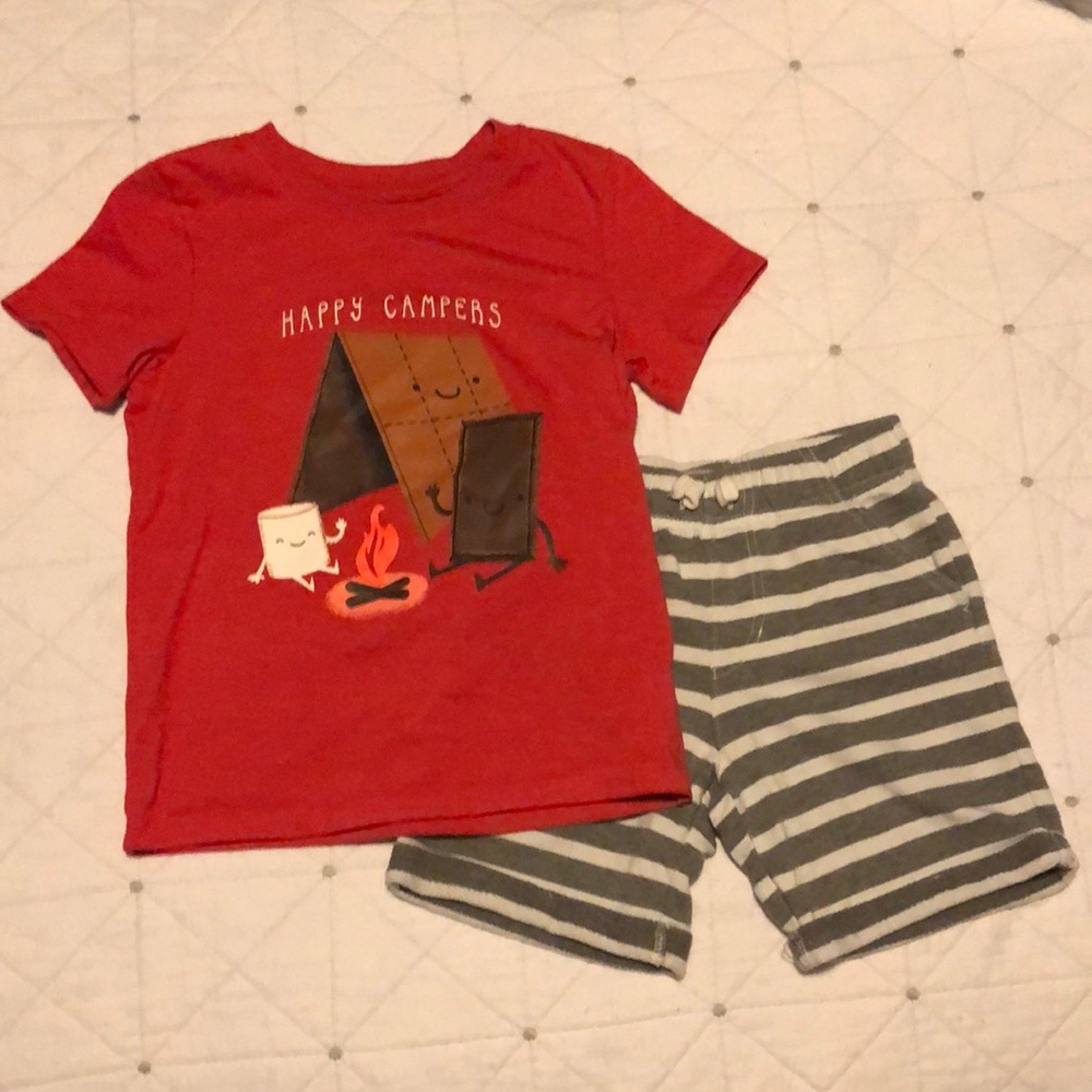 Cat and Jack comfy summer outfit 4T SO1
